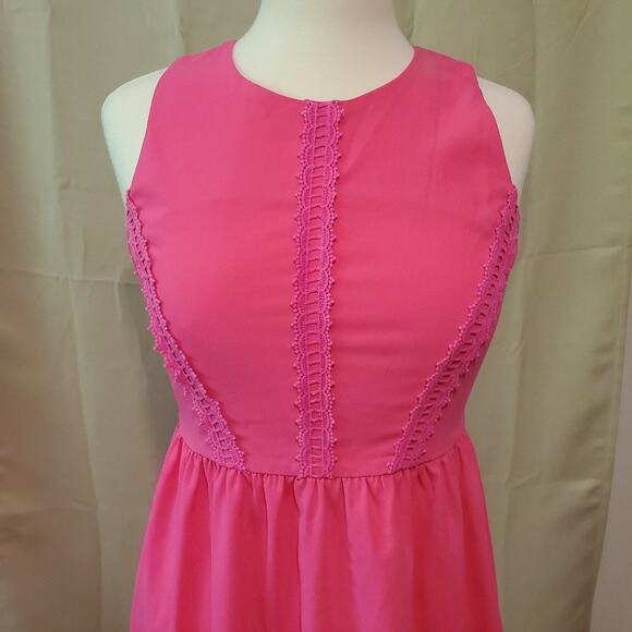 Soprano New With Tags Pink A-Line Sleeveless Mini Dress - Picture 2 of 5